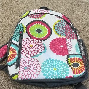 Thirty-One Floral Backpack - Multicolor